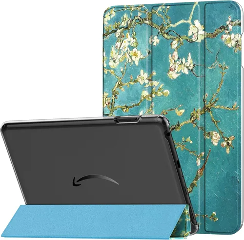 Vista 23 de MoKo Funda para tablet Amazon Kindle Fire HD 8 y 8 Plus (12ª generación/10ª generación, versión 2024/2022/2020) de 8 pulgadas, cubierta de soporte