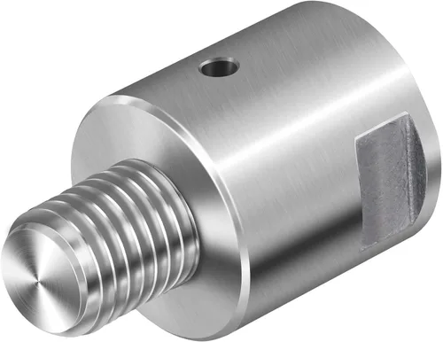 Vista 16 de Adaptador de Eje de Cabeza de Torno, Convierte de 1-1/4" x 8TPI a 1-1/2" x 8TPI para Torno de Carpintería