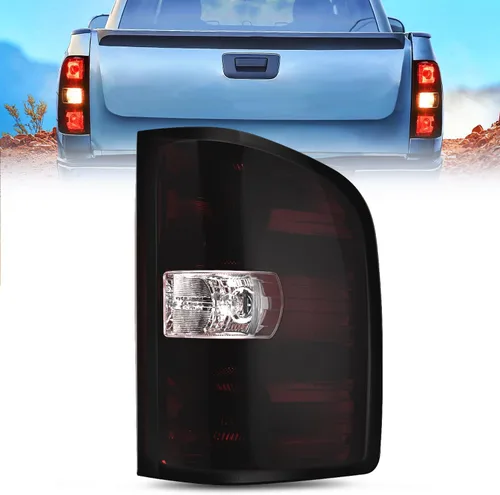 Vista 10 de Nilight Conjunto de faros para 2007 2008 2009 2010 2011 2012 2013 Silverado 1500 2007-2014 Silverado 2500HD 3500HD Faros de repuesto Carcasa negra