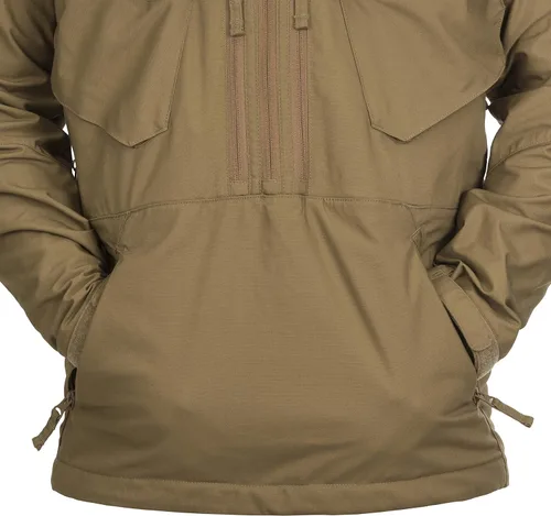 Vista 6 de Helikon-Tex Chaqueta Pilgrim Anorak para hombre, línea de Bushcraft duradera