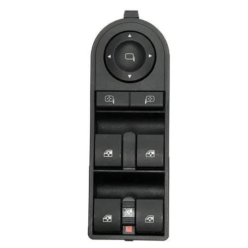 Vista 3 de Interruptor principal de ventana eléctrica Interruptor maestro de ventana eléctrica para Opel Astra H Zafira 13228699 Botón de interruptor