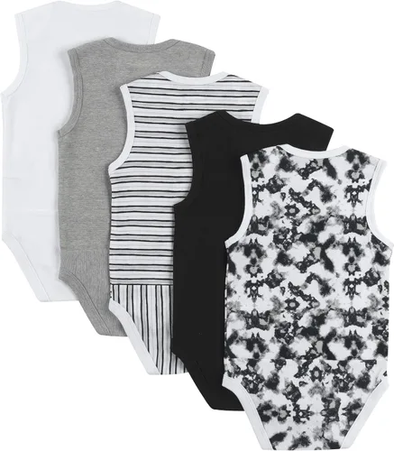 Vista 22 de Hanes Body unisex para bebé, Ultimate Flexy sin mangas para niños y niñas, paquete de 5