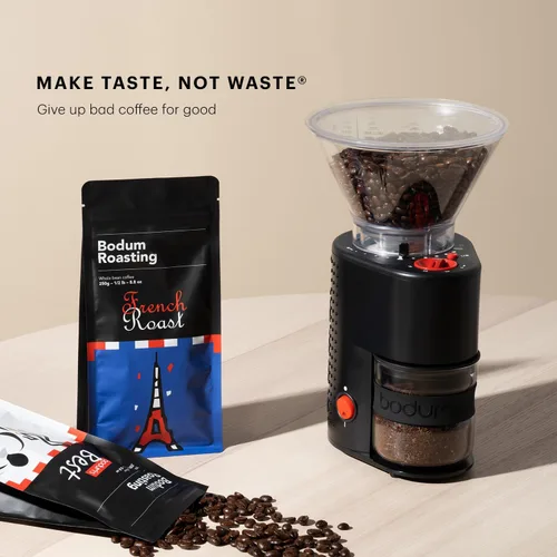 Vista 6 de Molino de café eléctrico con cuchillas Bodum Bistro, Negro