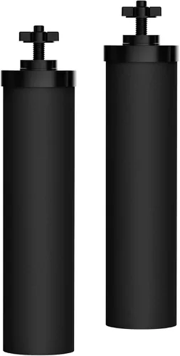 Vista 12 de Sistema de filtro de agua por gravedad Waterdrop 2.25G, estándar NSF/ANSI 42 y 372, sistema de acero inoxidable con 2 filtros de carbón, reduce
