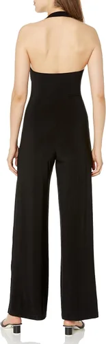 Vista 2 de Norma Kamali Womens Cayla Straight Leg Jumpsuit