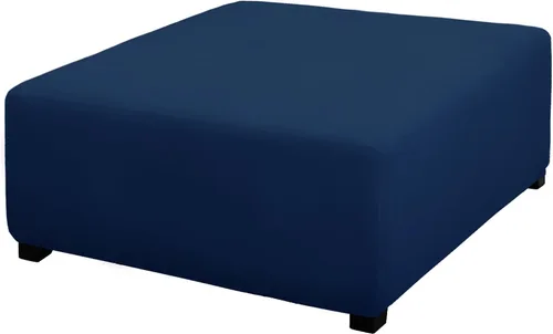 Vista 15 de PureFit Funda otomana súper elástica de ajuste perfecto cuadrada - Fundas otomanas para taburete y muebles plegables de almacenamiento para sala
