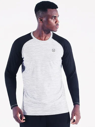 Vista 2 de NELEUS Camisas deportivas de manga larga para hombre Dry Fit