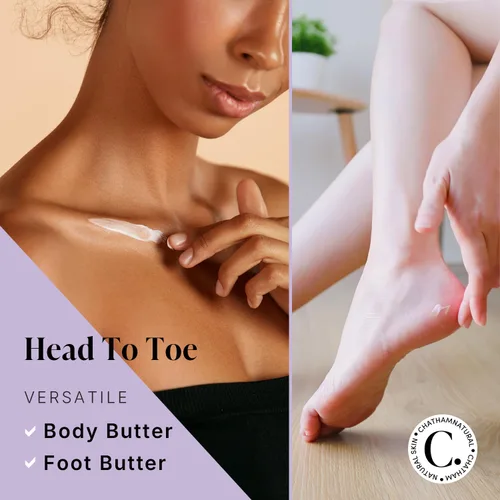 Vista 7 de Chatham Natural Skin Care Crema para aliviar el eccema All Over Butter de 3 onzas, piel seca, picazón, cara, pies y manos. Confiada por familias
