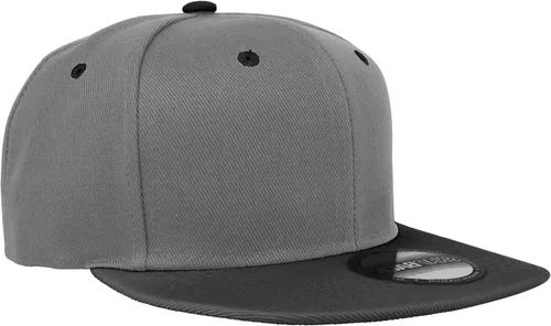 Vista 18 de Gorras Snapback Gelante para Hombres - Gorra de Béisbol con Visera Plana Ajustable - Liso en Blanco Ajustable Negro