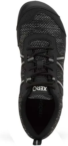 Vista 7 de Xero Shoes TerraFlex II - Tenis de senderismo y senderismo para hombre Negro