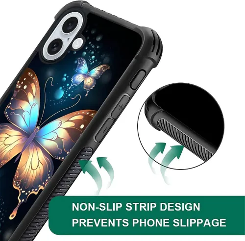 Vista 424 de Funda compatible con iPhone 8, a prueba de golpes, antiarañazos, bandera de ciervos de cola blanca de grano de madera estadounidense