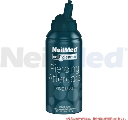 Vista 6 de NeilMed Cuidado Posterior para Piercings en Aerosol Tamaño de Viaje - 75mL