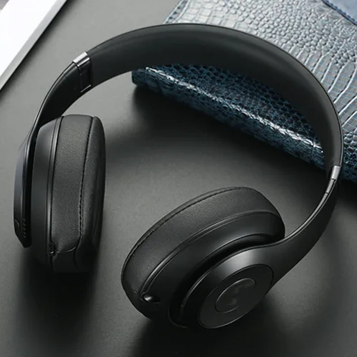 Vista 6 de Almohadillas de repuesto compatibles con Beats Studio 3.0/2.0, cubiertas para auriculares con espuma de alta densidad, cuero suave, almohadillas