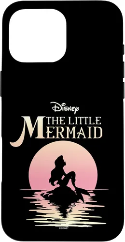 Vista 19 de iPhone 16 Disney La Sirenita Ariel Moon Silhouette Case
