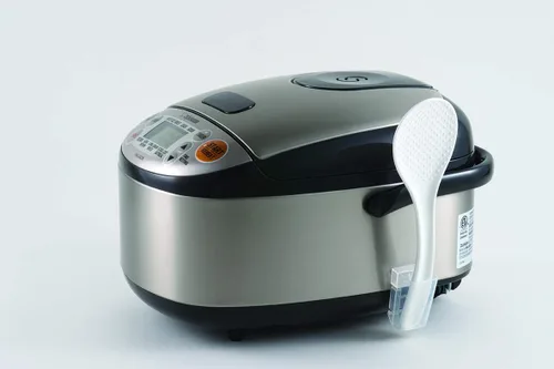 Vista 7 de Zojirushi EP-PFC20HA - Sartén eléctrica y calentador de arroz Micom NS-LGC05XB Zojirushi NS-LGC05XB