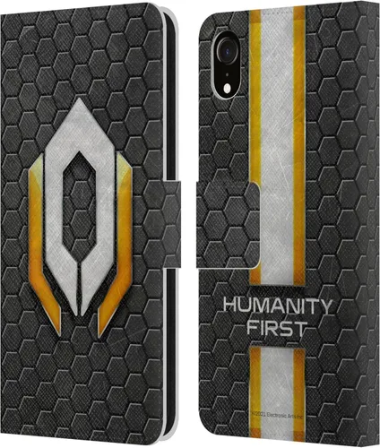 Vista 96 de Head Case Designs Funda de piel con licencia oficial de EA Bioware Mass Effect Cerberus Logo Graphics tipo cartera compatible con Apple iPhone 11