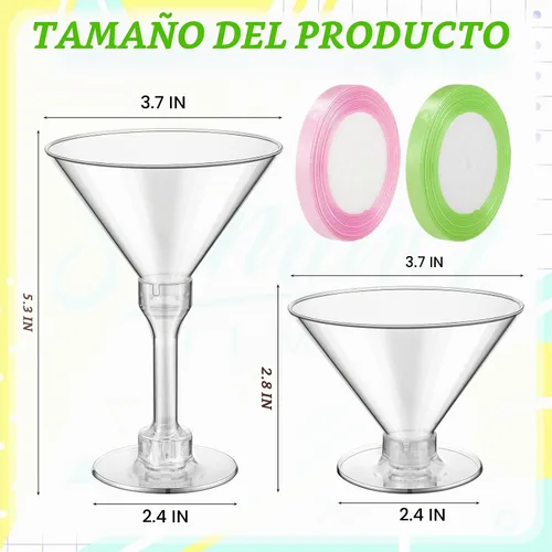 Vista 6 de Rtteri 36 Piezas Decoración de Fiesta de Cumpleaños a Tini Bit Older Vasos de Plástico de 5 oz Suministros de Fiesta a Tini Bit Older con Cinta