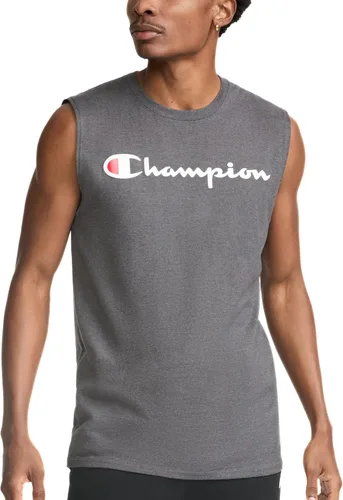 Vista 15 de Champion Camiseta sin mangas para hombre, camiseta muscular clásica con gráfico, camiseta sin mangas para hombre (Regular o Grande y Alto)