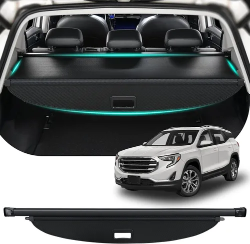 Vista 22 de Tecoom Cubierta de carga para accesorios Toyota 4Runner 2010-2024, cubierta trasera retráctil para maletero de equipaje, pantalla de privacidad