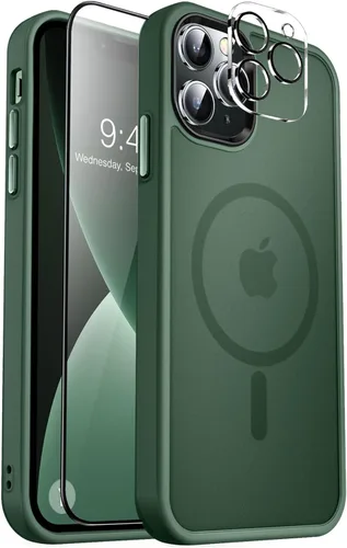 Vista 179 de MOCCA - Funda magnética resistente para iPhone XR de 6.1 pulgadas, compatible con MagSafe, funda con protección contra caídas de grado militar