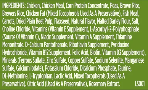 Vista 8 de Nutrish Comida seca para gatos, receta de pollo y arroz integral, bolsa
