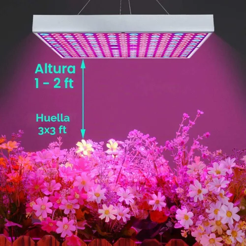 Vista 3 de El LED crece la lámpara de crecimiento ULTRAVIOLETA IR de la luz 75W para las plantas hidropónicas interiores