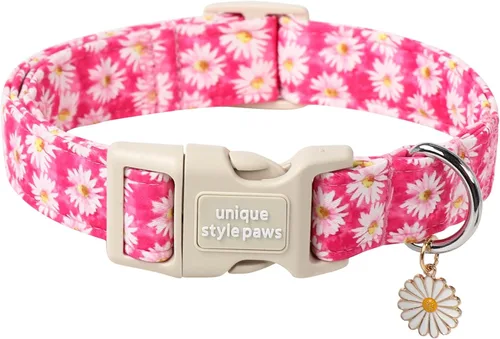 Vista 7 de Unique style paws Collar de perro con hebilla de plástico con colgante, collar de cachorro para primavera y verano, traje de baño para fiesta