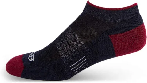 Vista 12 de USA Made - No Show Socks - Running Socks - Merino Wool - Mountain Heritage S31 Micro + Cojín Negro