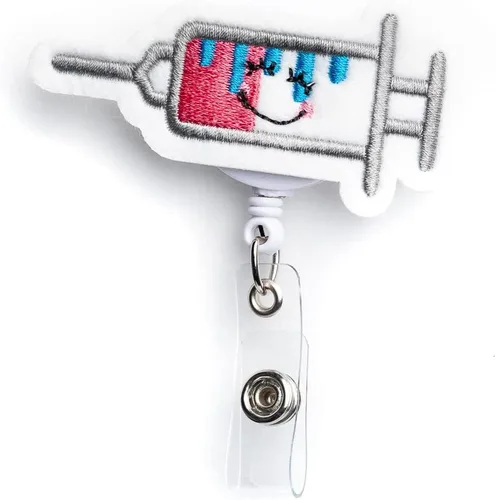 Vista 14 de Nurseology Carrete de Insignia Retráctil – Portainsignia de Enfermería – Carrete de Insignia de Fieltro para Enfermeras, Estudiantes y Maestros