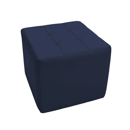Vista 18 de Factory Direct Partners Banco otomano rectangular copetudo con acento bellamente tapizado para el hogar moderno, oficina, biblioteca o área de Negro