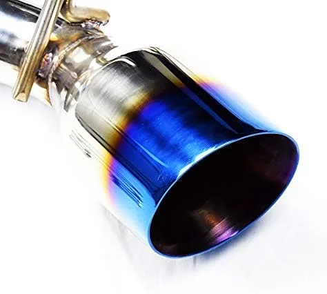 Vista 2 de Burn - Silenciador trasero de eje resonado inoxidable para Nissan 370Z 2009-2021