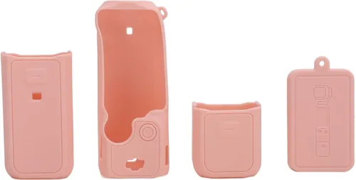 Vista 11 de Accesorios para cámara de acción, funda protectora a prueba de golpes, funda de silicona para bolsillo 3 con placa de cubierta de pantalla, fácil