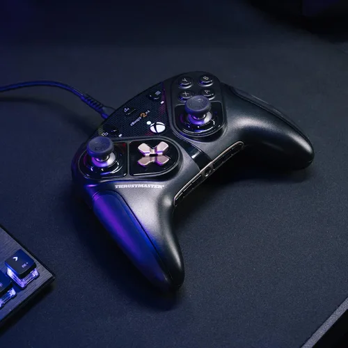 Vista 2 de Thrustmaster ESWAP X2 H.E Modular Hall Effect Controller - No Drift Gamepad with Back Buttons, Hot-Swap Modules, Mechanical Buttons - Compatible