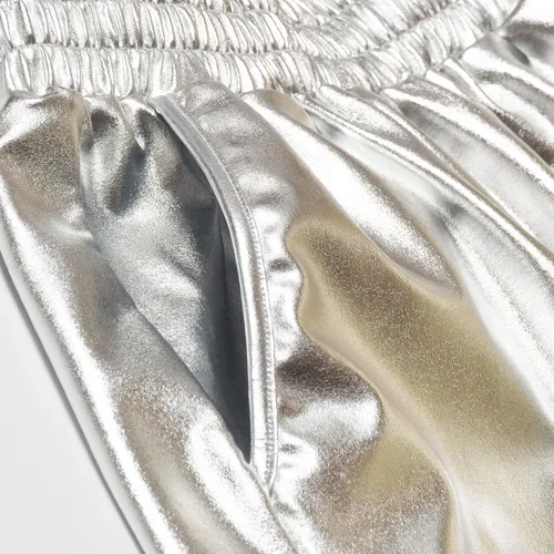 Vista 8 de Perfashion - Pantalones cortos metálicos brillantes para niña
