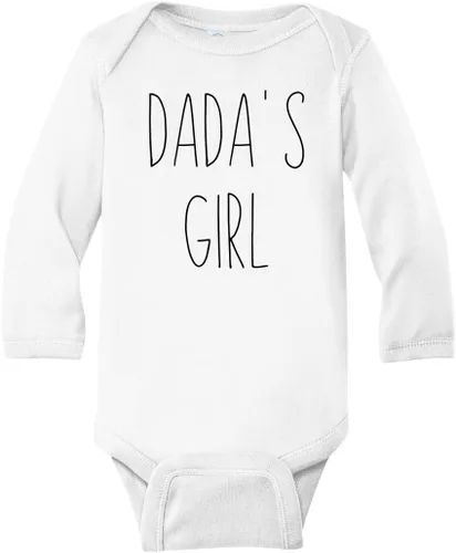 Vista 10 de Dada's Girl Baby Bodysuit, Newborn Outfit, Baby Clothes, Gift for Children