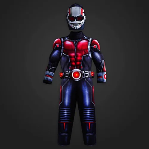 Vista 3 de Disney Kid s Store Deluxe Ant Man Light Up Costume color rojo Rojo