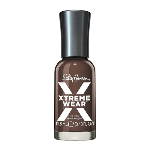 Vista 131 de Sally Hansen Xtreme Wear Esmalte de uñas sin rayas, acabado brillante, duradero, resistente a las astillas, transparente, color de uñas plateado 130