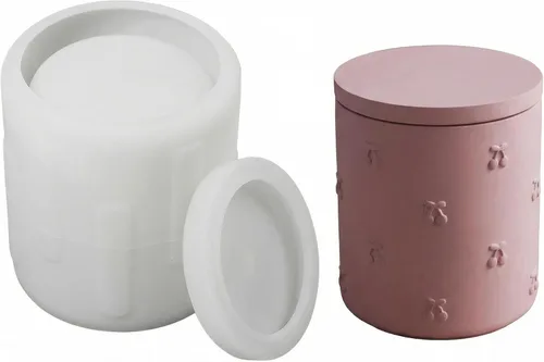 Vista 14 de Molde de silicona para tarro de vela de huevo de conejo de Pascua, molde de resina de huevo de conejo 3D para velas, taza de almacenamiento