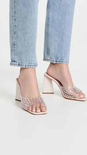 Vista 3 de SCHUTZ Sandalias Lizah Crystal para mujer