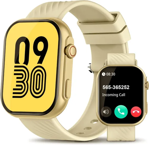 Vista 9 de PJYUBVOR Reloj Inteligente para Hombres y Mujeres (Contestar/Hacer Llamadas), Rastreador de Fitness de 2.0" con Más de 100 Modos Deportivos, Monitor