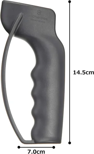 Vista 3 de Victorinox Afilador de cuchillos manual con placas de carburo y protector Gris
