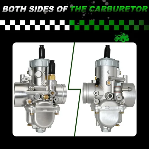 Vista 2 de Carburador 3130424 apto para Polaris Xplorer 250 Trail Blazer 250 1990-2006 Sportsman 400 1993-1996 Carb 4 tiempos de repuesto # 3130425 3130498
