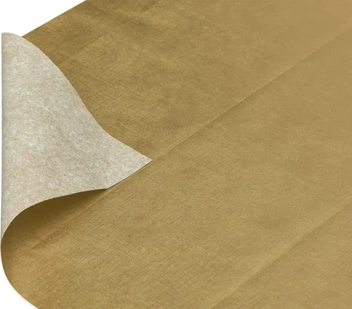 Vista 4 de Papyrus 4 hojas de papel de seda dorado para cumpleaños, manualidades, bricolaje y más Oro