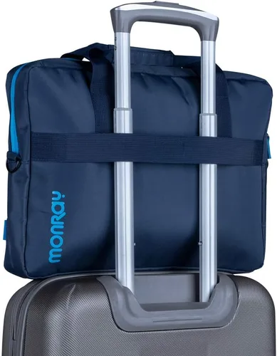 Vista 5 de NGS Ginger Blue - Bolsa para portátil de 15,6" con bolsillo externo - Azul