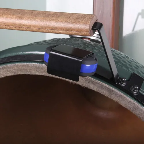 Vista 6 de Dracarys Luz LED para parrilla Big Green Egg - 24 lámparas LED azul ultrabrillantes para barbacoa con interruptor