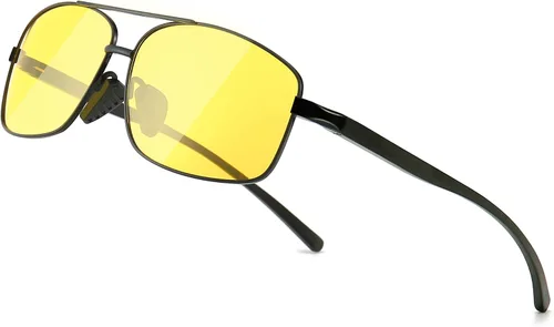 Vista 23 de SUNGAIT lentes de sol polarizados rectangulares livianos con protección 100% contra rayos UV