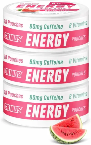 Vista 14 de Bolsas de energía Grinds - Bolsas de cafeína natural - Contiene vitaminas B, sin azúcar y 0 calorías - 80 mg de cafeína en cada bolsa - Genciana