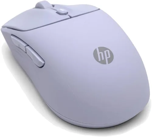 Vista 11 de HP Ratón inalámbrico silencioso 400, Bluetooth dual y 2.4 GHz, silicona suave, clics silenciosos, rueda Microsoft, batería de 24 meses, 6000 DPI