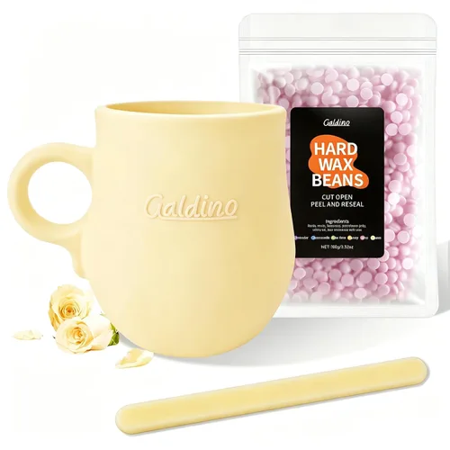 Vista 9 de Kit de cera facial, kit de depilación para microondas para mujeres