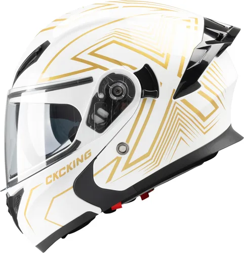 Vista 18 de Casco integral para hombres y mujeres adultos con protector solar ahumado